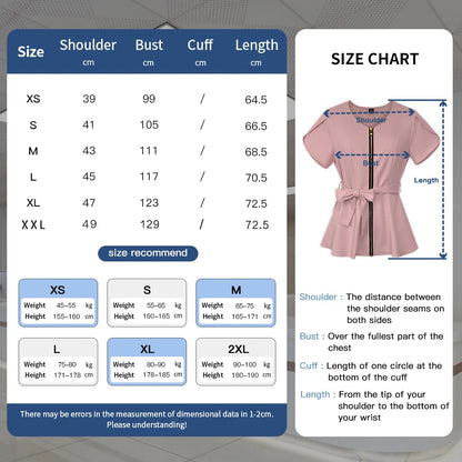 Short Sleeve Women's Scrub Tops for Work Medical Uniforms for Surgery - Healthcare Vibes