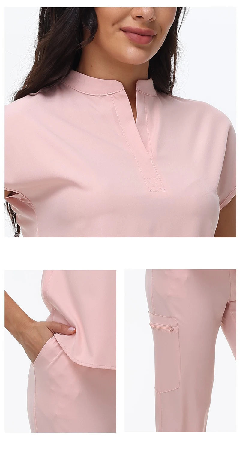 Hospital Scrubs Work Uniforms Short-sleeved Health Services Suits - Healthcare Vibes