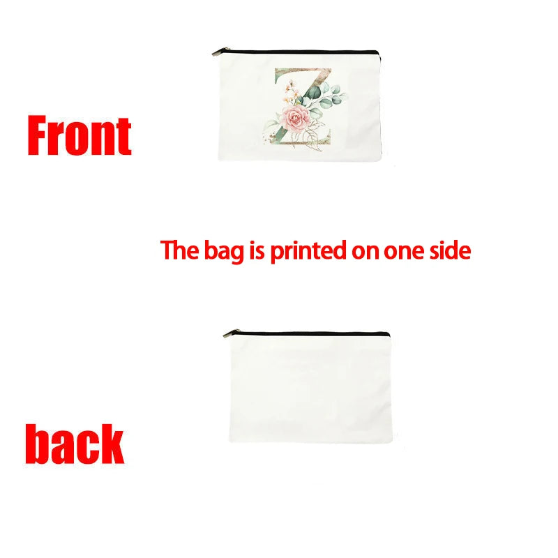 2024 White Minimalist Nurse Makeup Bag Medical Literature Storage Bag Trendy Versatile Travel Essential Wash Bag Birthday Gift