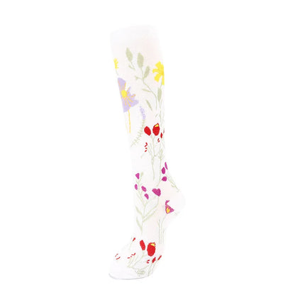 Compression Socks Compress Socks Yoga Air Travel Moisture Control & Odor Resistance Graduated Pressure Nylon Anti-Varicose Picture 6