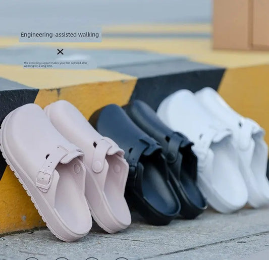 Slip-on Clogs that are non-slip and Waterproof, Nurse Shoes, Doctor Shoes - Healthcare Vibes
