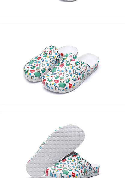 Slip-on Shoes that are non-slip and Waterproof, Nurse Shoes, Doctor Shoes - Healthcare Vibes