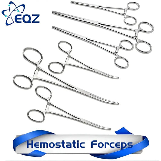Make Gripping Small Items a Cinch With a Pair of Stainless Steel Forceps, Hemostat, Locking Clamps, Straight or Curved - Healthcare Vibes