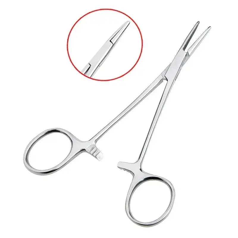 Make Gripping Small Items a Cinch With a Pair of Stainless Steel Forceps, Hemostat, Locking Clamps, Straight or Curved - Healthcare Vibes