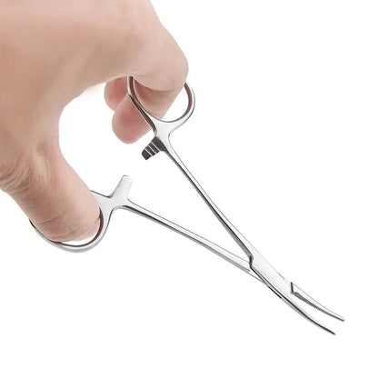 Make Gripping Small Items a Cinch With a Pair of Stainless Steel Forceps, Hemostat, Locking Clamps, Straight or Curved - Healthcare Vibes