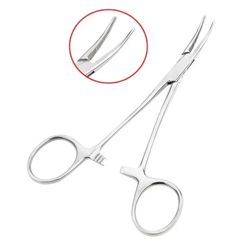 Make Gripping Small Items a Cinch With a Pair of Stainless Steel Forceps, Hemostat, Locking Clamps, Straight or Curved - Healthcare Vibes