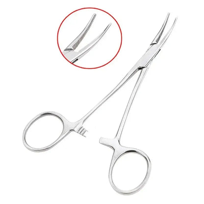 Make Gripping Small Items a Cinch With a Pair of Stainless Steel Forceps, Hemostat, Locking Clamps, Straight or Curved - Healthcare Vibes