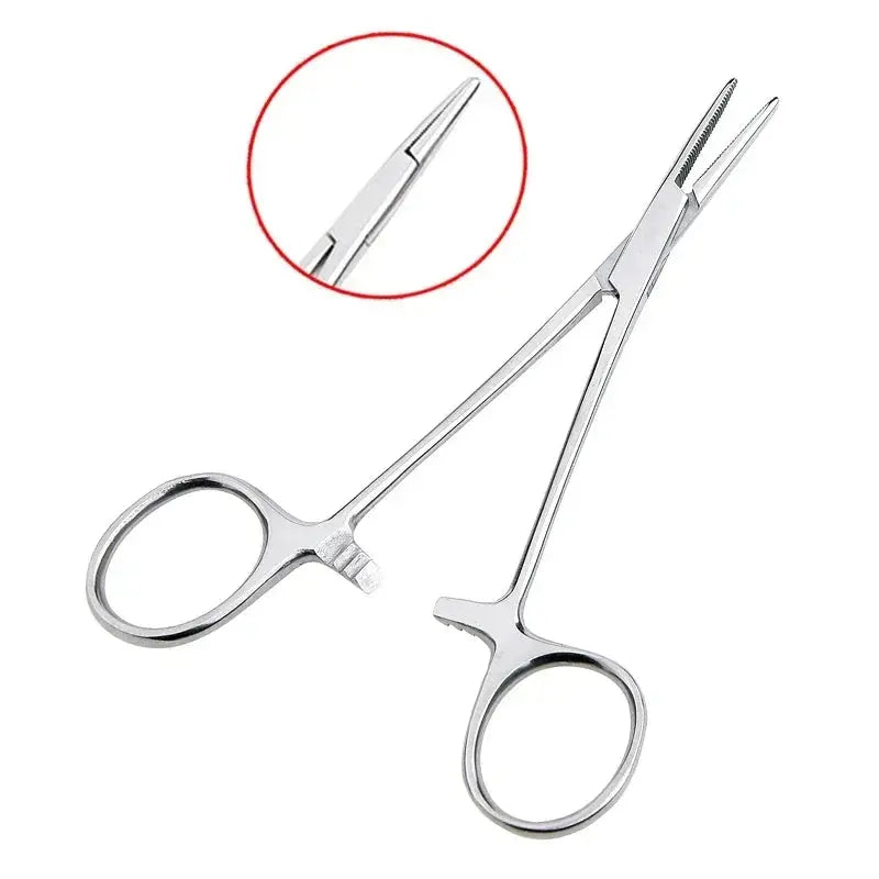 Make Gripping Small Items a Cinch With a Pair of Stainless Steel Forceps, Hemostat, Locking Clamps, Straight or Curved - Healthcare Vibes