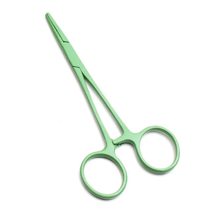 Straight Trauma Hemostatic Forceps, Stainless Steel Clamps, Colorful Hemostats - Healthcare Vibes