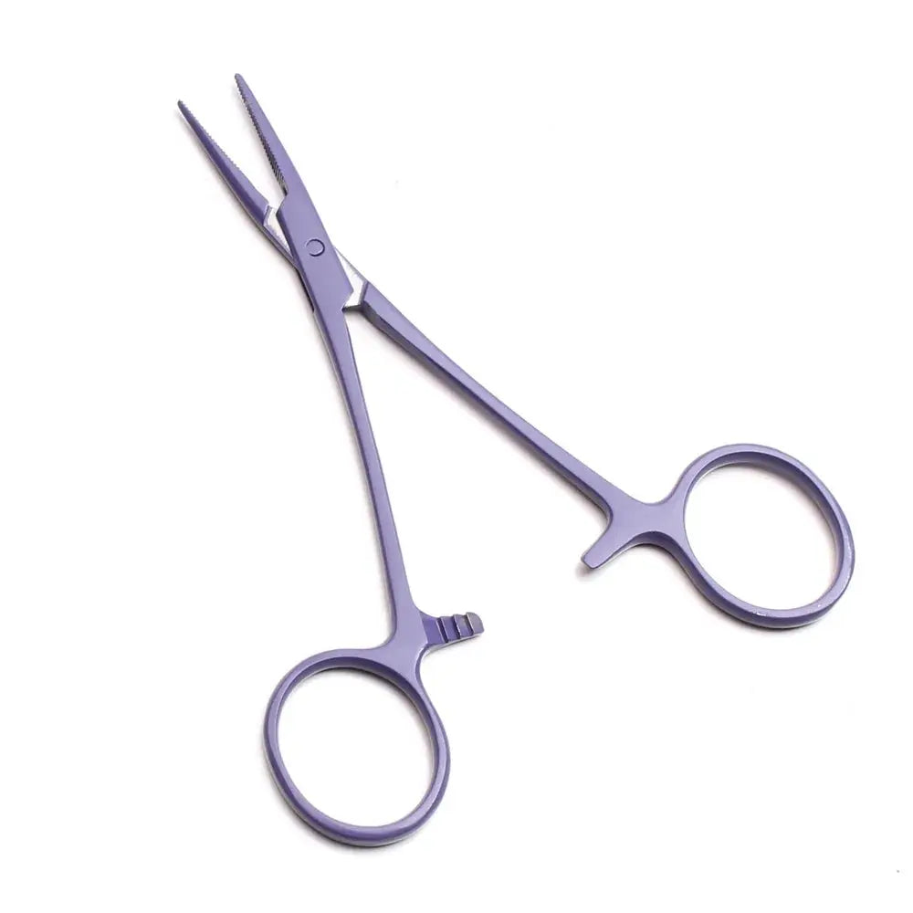 Straight Trauma Hemostatic Forceps, Stainless Steel Clamps, Colorful Hemostats - Healthcare Vibes