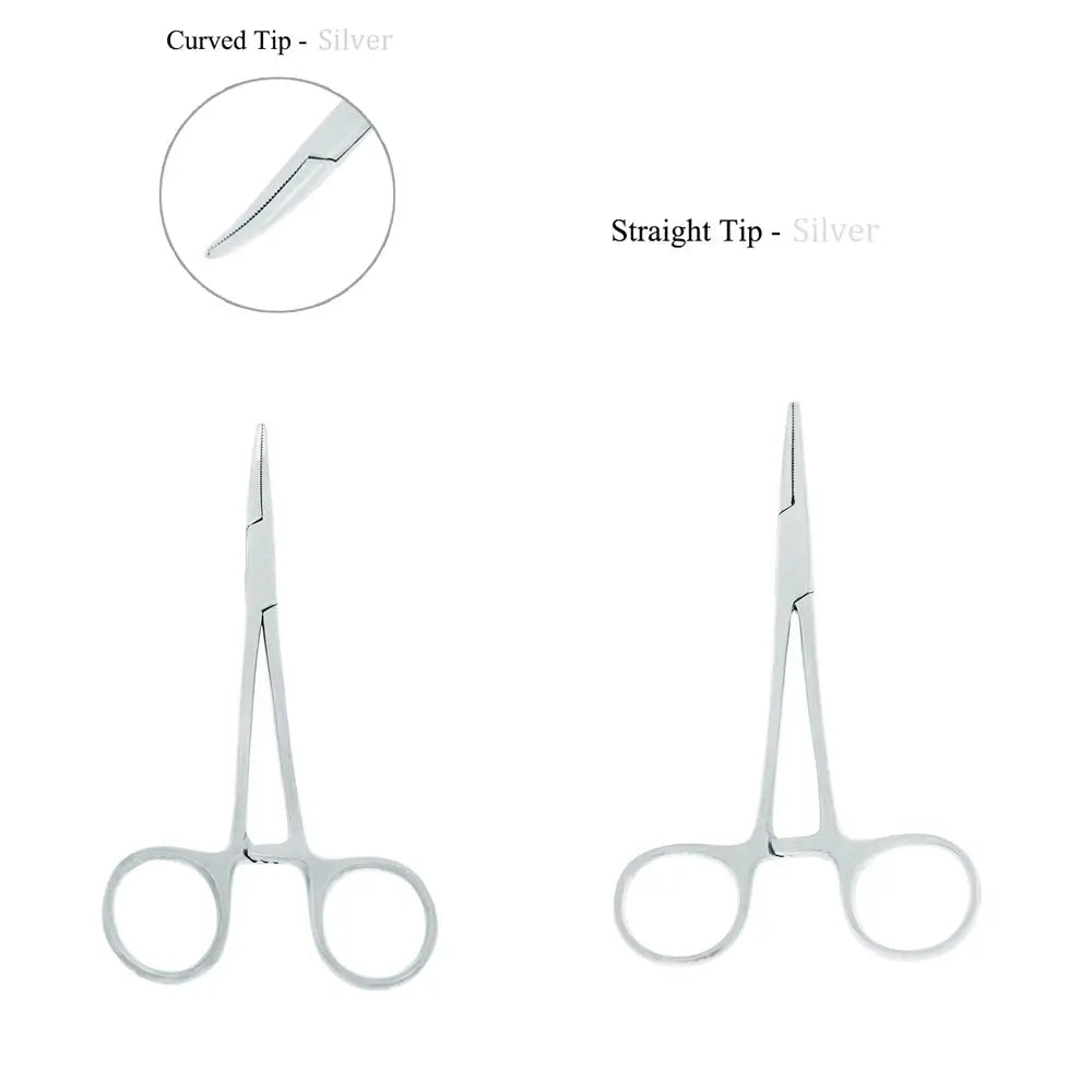 Straight Trauma Hemostatic Forceps, Stainless Steel Clamps, Colorful Hemostats - Healthcare Vibes