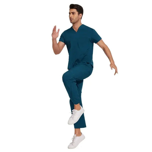Surgical Uniform, Unisex Scrubs, Jogger Scrubs Set, Multiple Colors - Healthcare Vibes