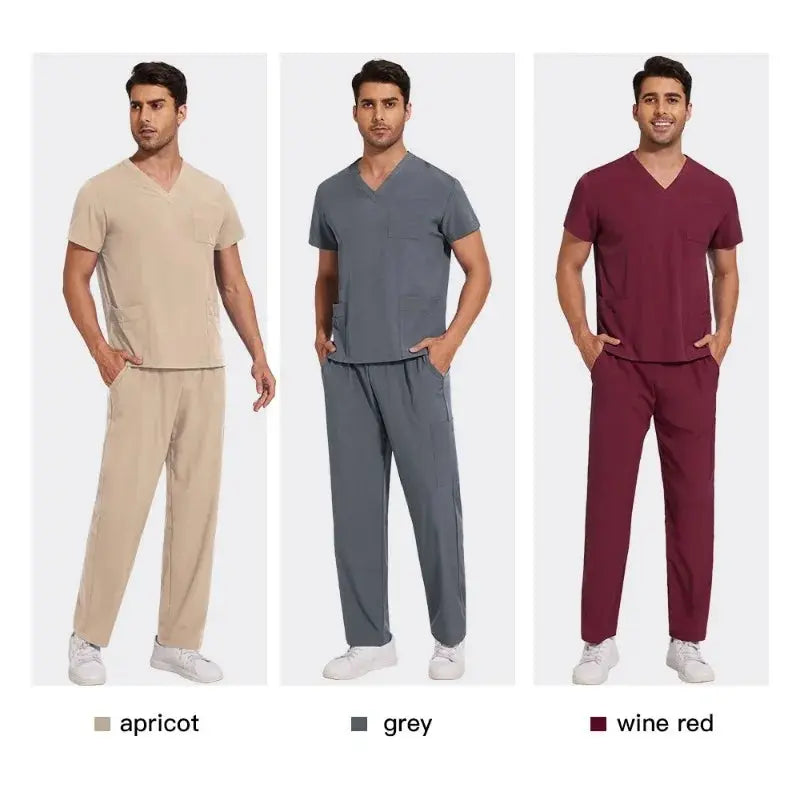 Surgical Uniform, Unisex Scrubs, Jogger Scrubs Set, Multiple Colors - Healthcare Vibes