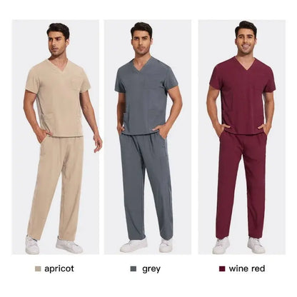 Surgical Uniform, Unisex Scrubs, Jogger Scrubs Set, Multiple Colors - Healthcare Vibes