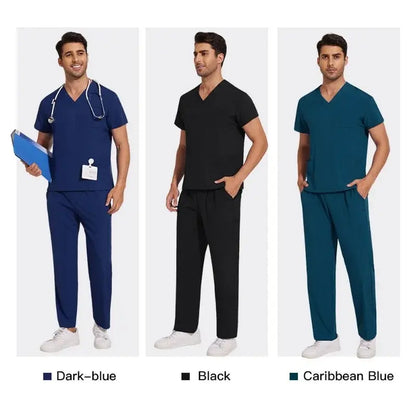 Surgical Uniform, Unisex Scrubs, Jogger Scrubs Set, Multiple Colors - Healthcare Vibes