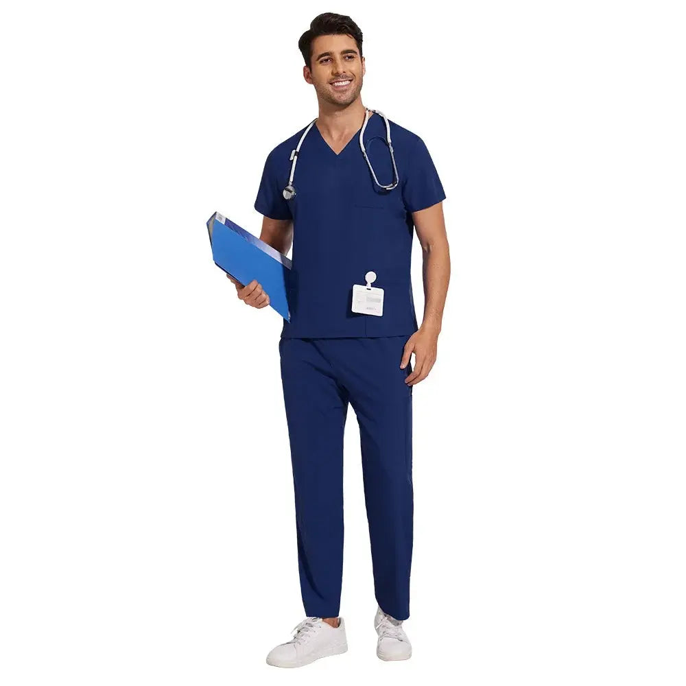 Surgical Uniform, Unisex Scrubs, Jogger Scrubs Set, Multiple Colors - Healthcare Vibes