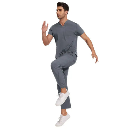 Surgical Uniform, Unisex Scrubs, Jogger Scrubs Set, Multiple Colors - Healthcare Vibes