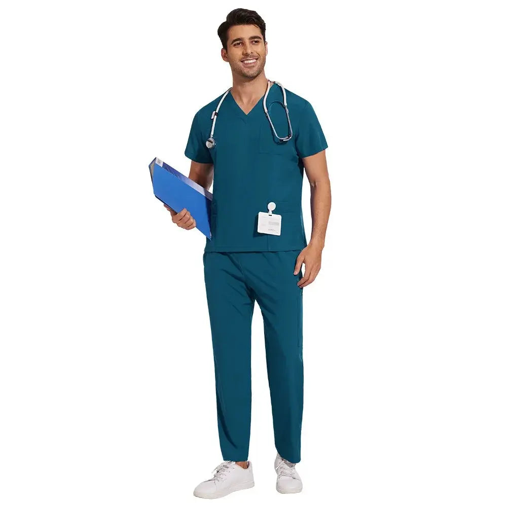 Surgical Uniform, Unisex Scrubs, Jogger Scrubs Set, Multiple Colors - Healthcare Vibes