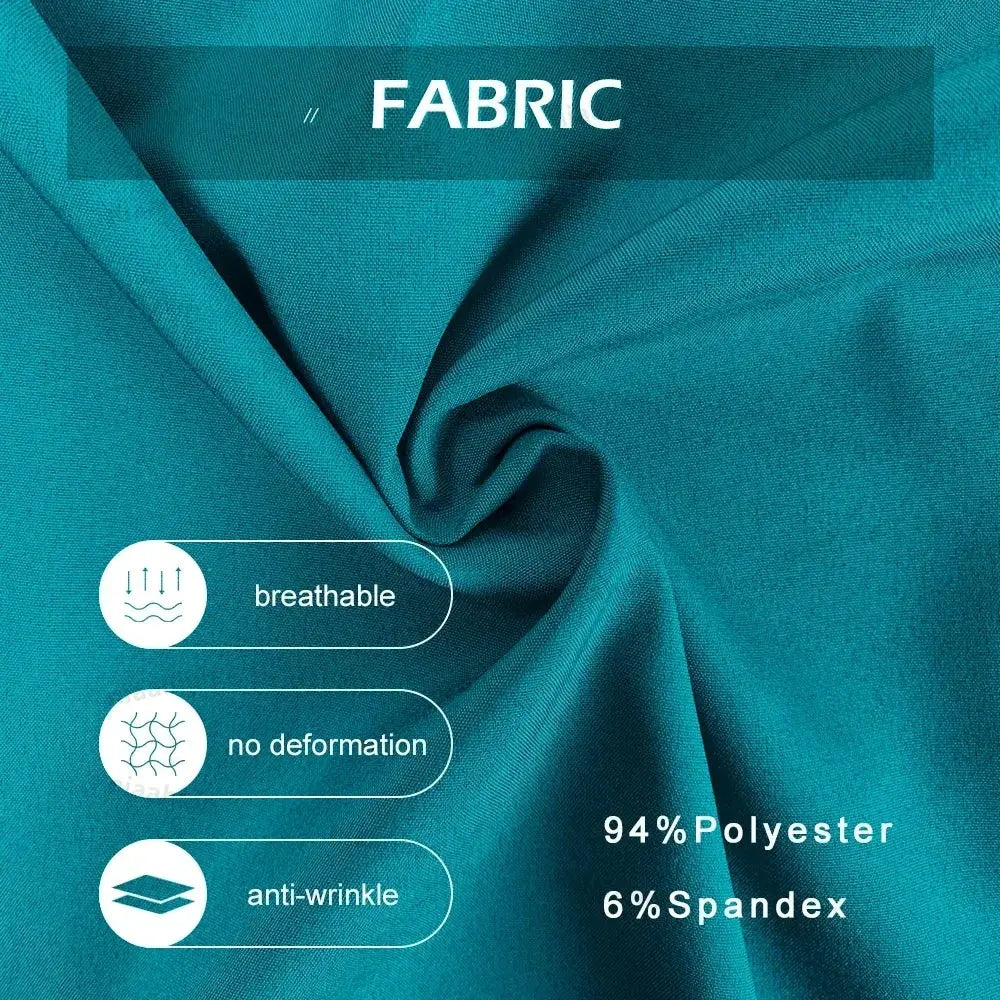 Unisex Medical Scrubs, Short Sleeved, Top and Pants Sets, Soft Uniforms - Healthcare Vibes
