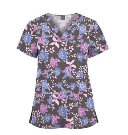 Women's Scrubs, Printed Tops, Scrub Shirts - Healthcare Vibes
