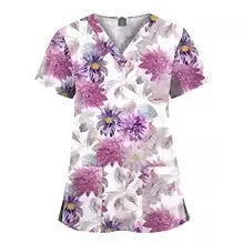 Women's Scrubs, Printed Tops, Scrub Shirts - Healthcare Vibes